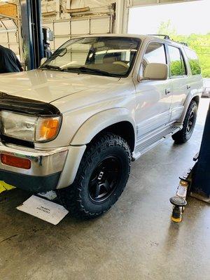 New tires at a fast pace with friendly service