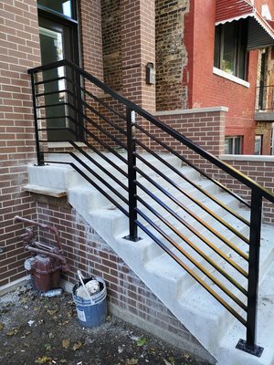 Stair railings