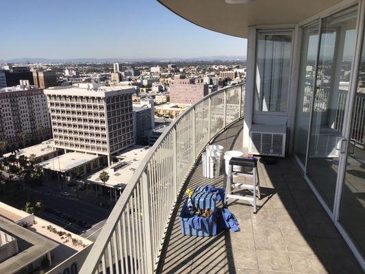 A view from the top of Long Beach's International Tower!