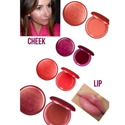 pop beauty lip and cheek cream