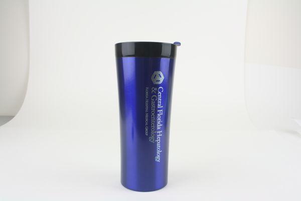 Engraving on tumbler cup