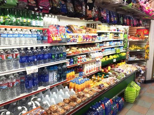 Water, Fresh Fruit, and Pastries