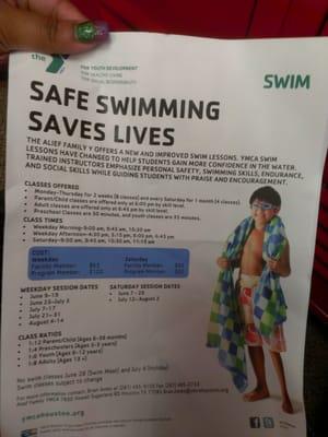 Affordable swim lessons