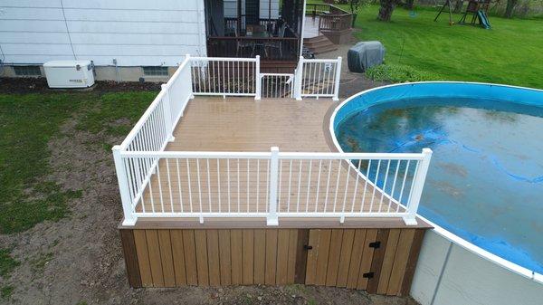 Timbertech Composite deck with 30 Year Warranty!