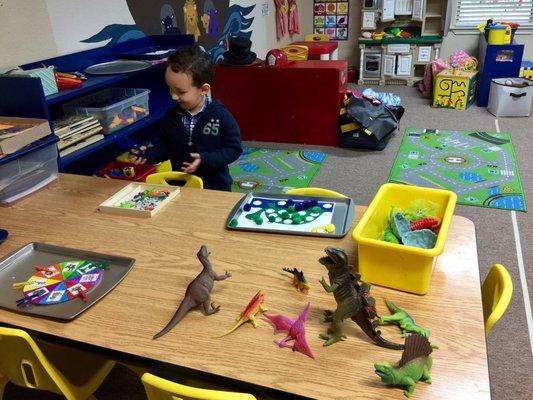 Classroom sizes are small and personable for children's growth!