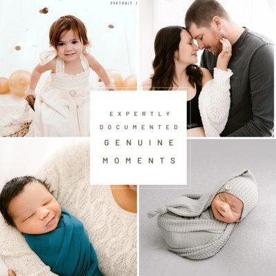 Newborn, maternity and family photographer in Minnesota expertly capturing genuine moments.