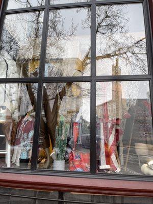 The Exterior of The Great Eastern Trading Company Vintage Shop in Cambridge MA.