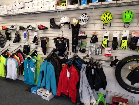 We have a full stock of accessories for you and your bike