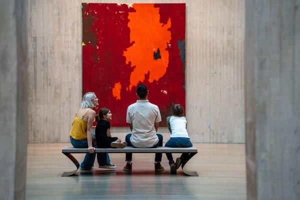 Clyfford Still Museum galleries, photo by Brent Andeck