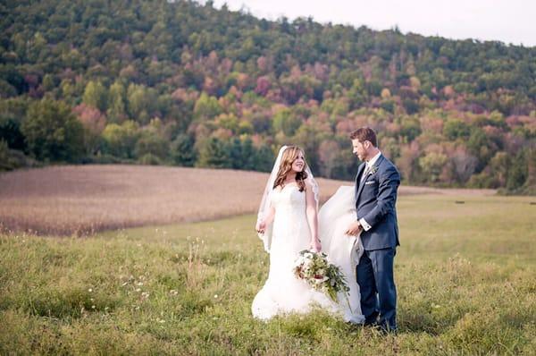 Pennsylvania Fall Rustic Wedding