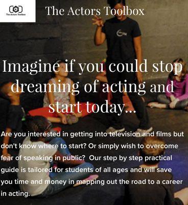 Start acting today!