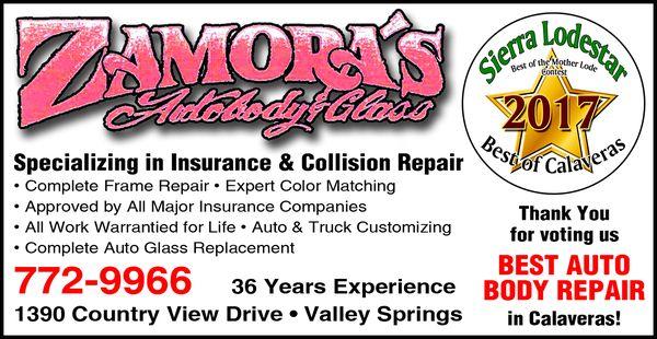 Zamora's Auto Body Service