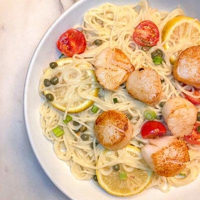 Seared Scallop Pasta