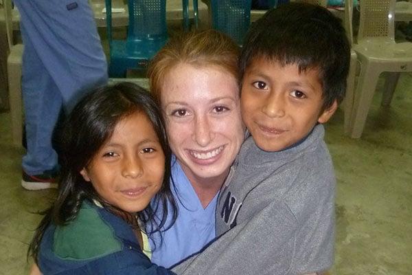 Dr, Odhner serving in Guatemala