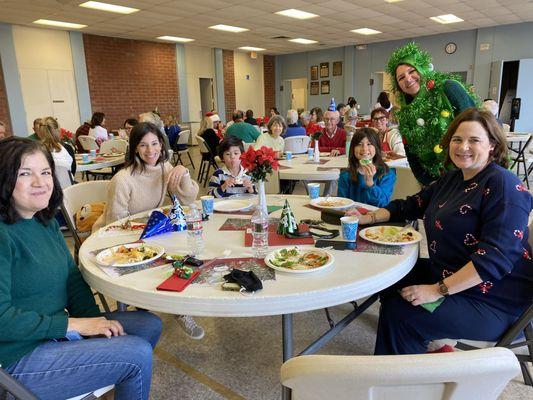 We enjoy fellowship and social time with each other.