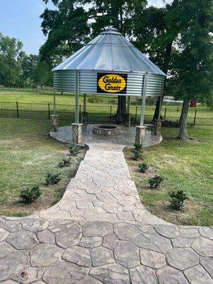 Grain Bin Gazebo