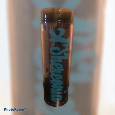 Custom tumbler with name