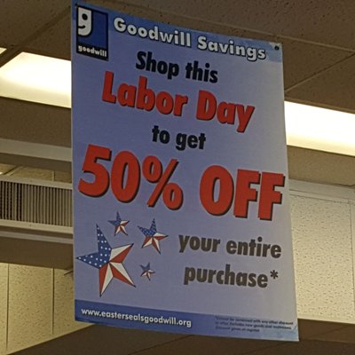 50% off