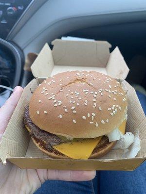 Quarter pounder with cheese