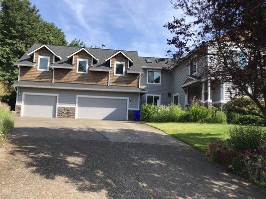 My clients were so excited to buy their dream home with a view of the coast range! West Hills Portland