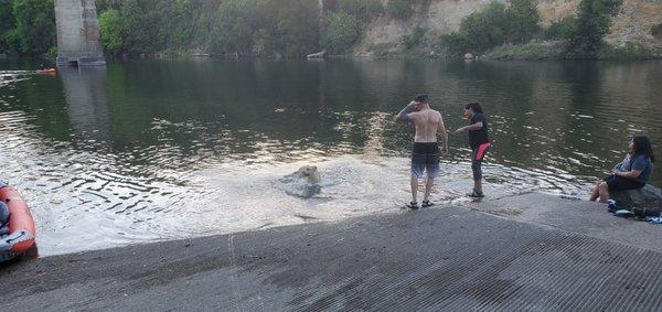 Boat ramp