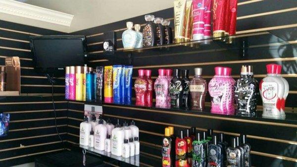 Tanning Lotions & other skin care products available