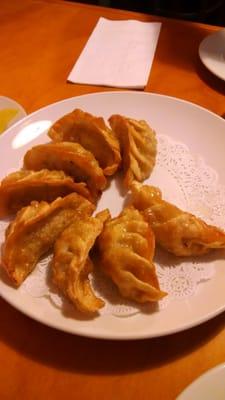 Fried dumplings. Yum :)