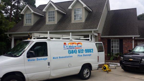 Water Damage Restoration New Orleans by MIDO