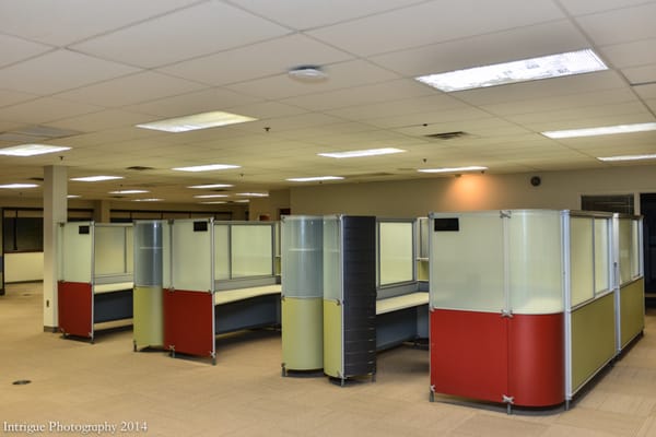 An upgrade from the individual desks - these cubical comes with a lock and key storage until.