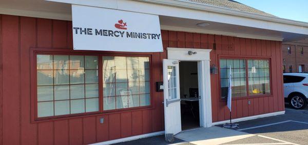 Outside of The Mercy Ministry