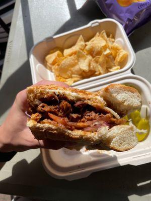 Spicy Tri-Tip Sandwich