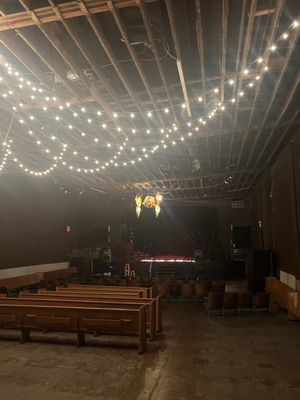 Inside of the Irvington Theatre. Great venue for rock shows and comedy acts