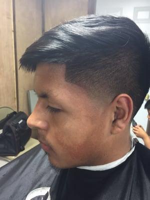 Work with all types of hairs , and various hairstyles . Whether you want a skin fade , combover ,Mohawk , taper