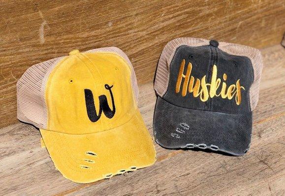 Distressed Winterset Huskies Hats