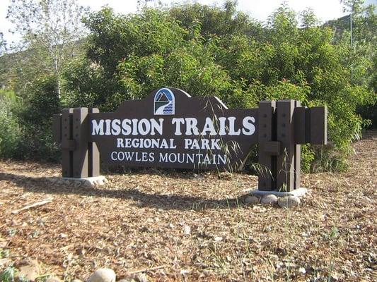 We have provided many monument signs for Mission Trails Regional Park.