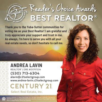 Voted Best Realtor 2020