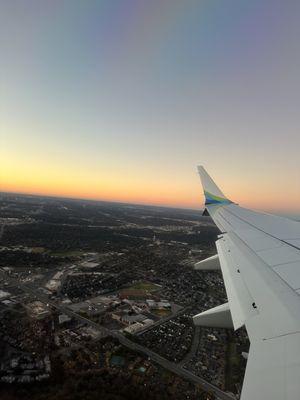 School from Plane