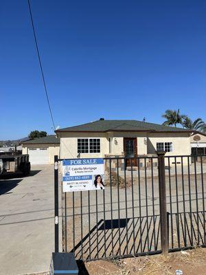 My Seller's Listing in El Cajon