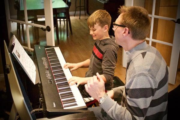 Having fun with Traditional Piano Lessons