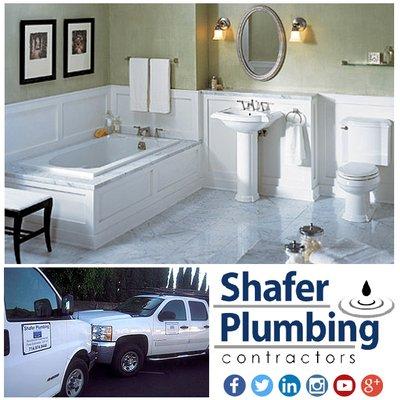 Follow us on all Social Media outlets. @shaferplumbing