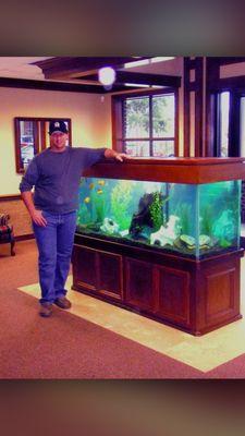 200 Gallon Island Tank Commercial