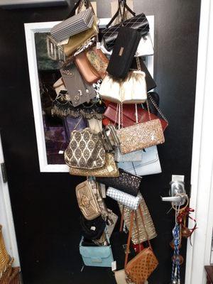 Purses galore!