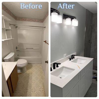 Bathroom renovation