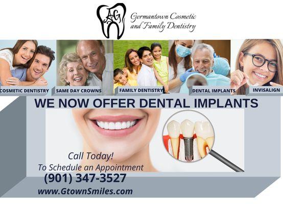 Comprehensive Dentistry for the Family. Implants, Invisalign, Veneers.