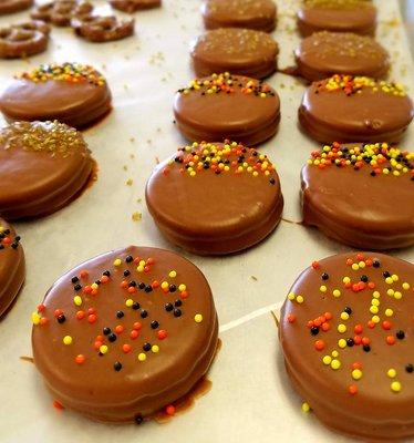 Chocolate-covered Oreos