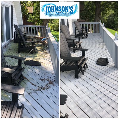 Johnson's pressure washing