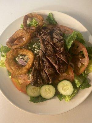 Steak salad!