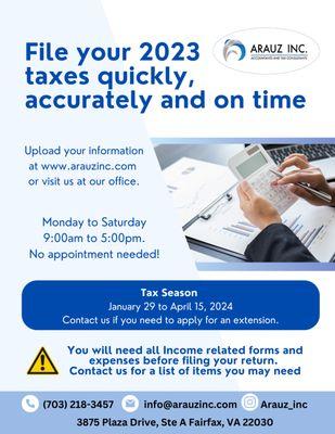 Tax Season is here. Maximize your tax refund!