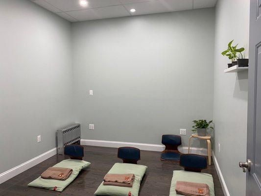 One of our meditation rooms.