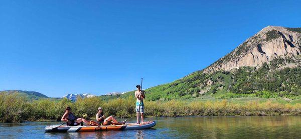 Floating the Slate in beautiful Crested Butte!